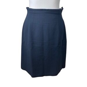 Country Road Australia Navy Suiting Mini Skirt Vintage 1990s‎
